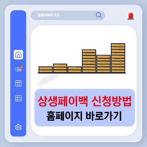 상생페이백 홈페이지 신청 방법 및 기간 환급